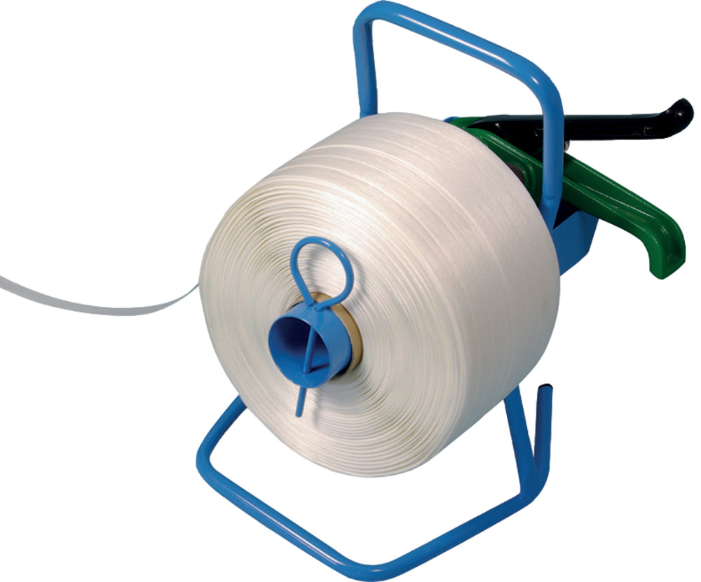 Tragbares Abrollgerät für textile Umreifungsbänder Artikel-Nummer: 8100029