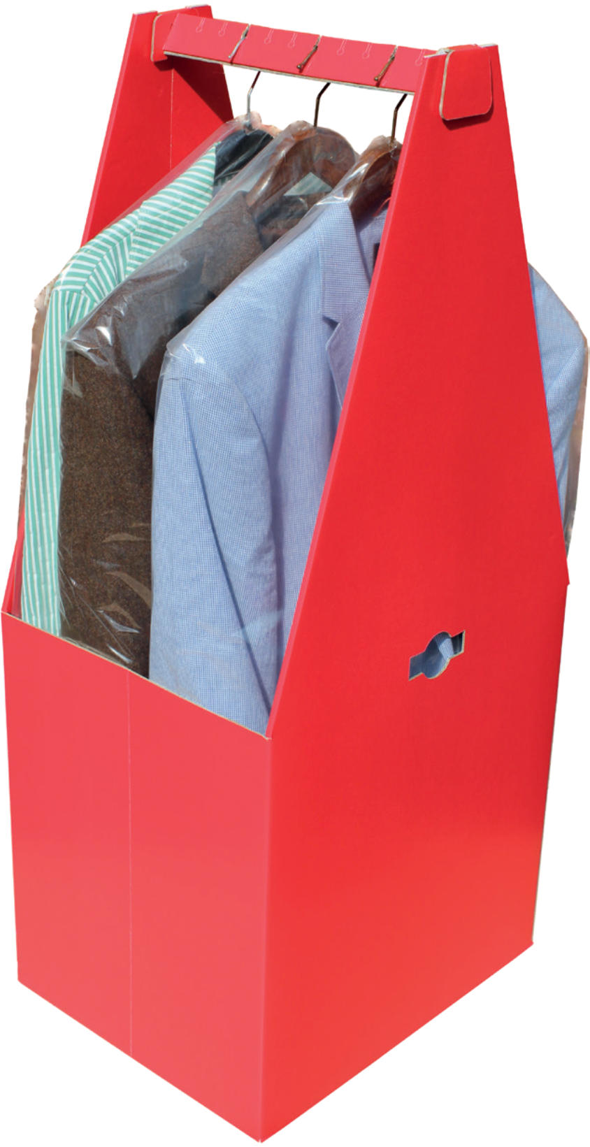Transportverpackung für hängende Kleidung - Kleiderbox