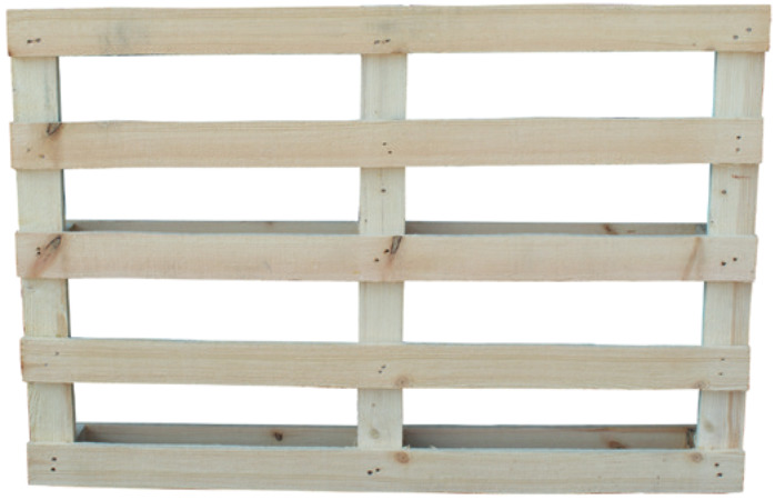 Holz-Palette Artikel 6600041, 1200 x 800 mm, 5 Deckbretter