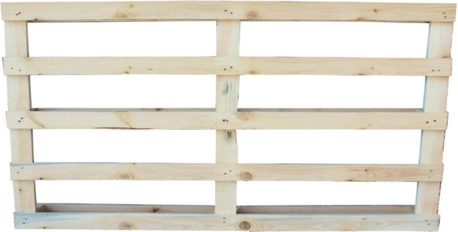 Holz-Palette Artikel 6610034, 800 x 1500 mm, 5 Deckbretter
