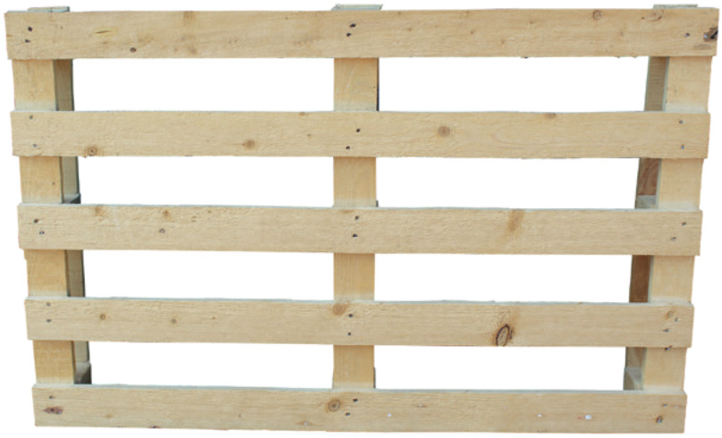 Holz-Palette Artikel 6600091, 1100 x 698 mm, 5 Deckbretter