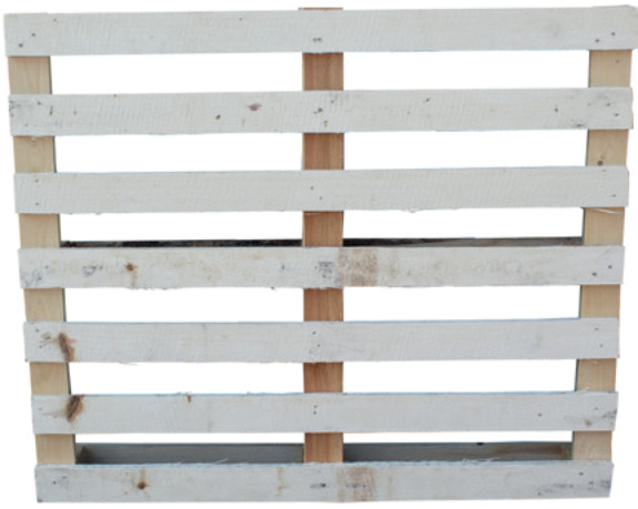 Holz-Palette Artikel 6600601, 1140 x 950 mm, 7 Deckbretter