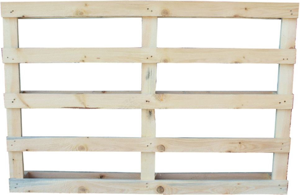 Holz-Palette Artikel 6600663, 1500 x 1000 mm, 5 Deckbretter